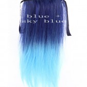 Extensions Cheveux Raide Tie & Dye Delav...