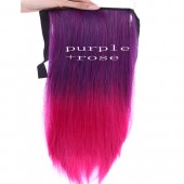 Extensions Cheveux Raide Tie & Dye Delav...