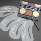 Palette Sourcils Fards Gel colorés Cire...