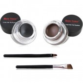 Lot 2 Gels Eyeliner Noir et Marron Profe...
