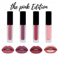 Rouge a Levres Liquid Matte Kit 4 minis Lipsticks PINK edition