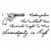 Tatouage Ephemere 17 Phrase Noir Fashion...