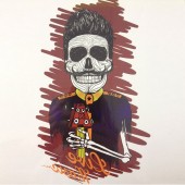 Tatouage Flash Body Tattoo Rock Skull te...